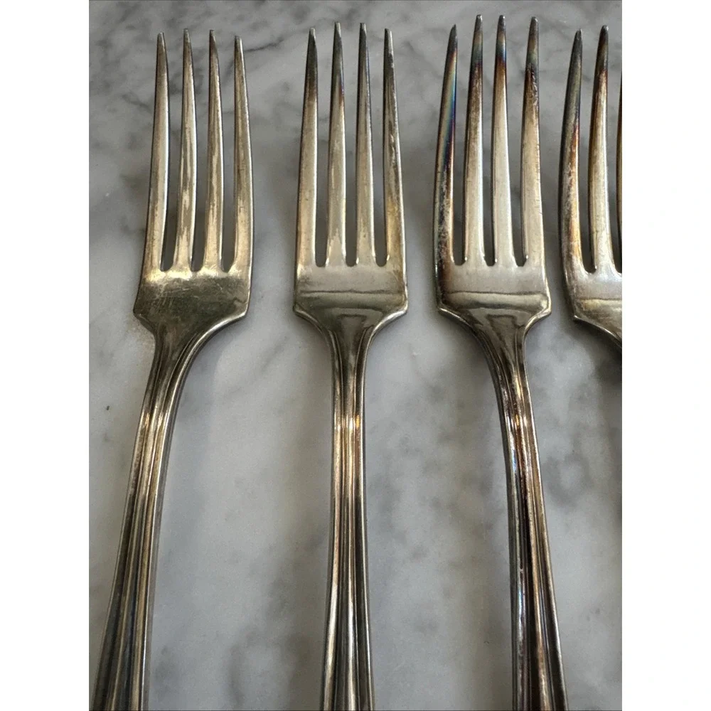 11 Oneida Community  Primrose 7 1/2 Inch Forks Set Of 5‎